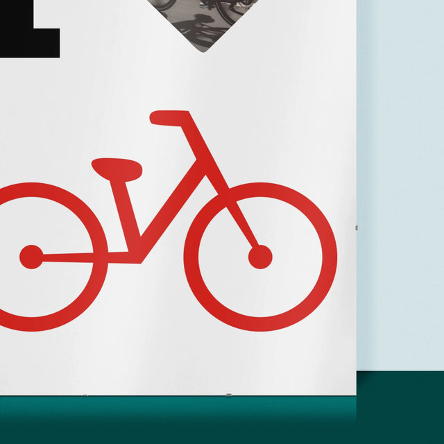 Foto: Ich Liebe Fahrräder - Poster
