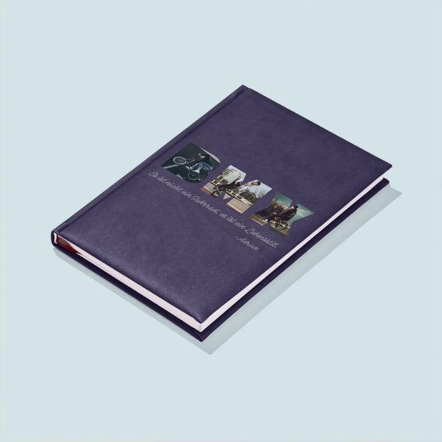 Buchstaben-Collage: Bmx - Notizbuch