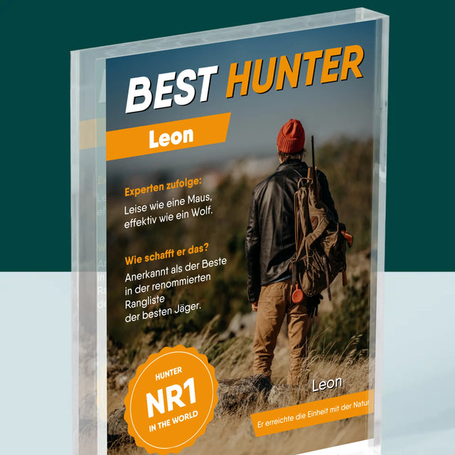Magazin-Cover: Best Hunter - Druck Auf Acrylglas