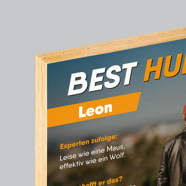 Magazin-Cover: Best Hunter - Druck Auf Holz