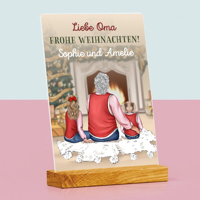 Avatar Creator: Frohe Weihnachten, Oma! - Druck Auf Acrylglas