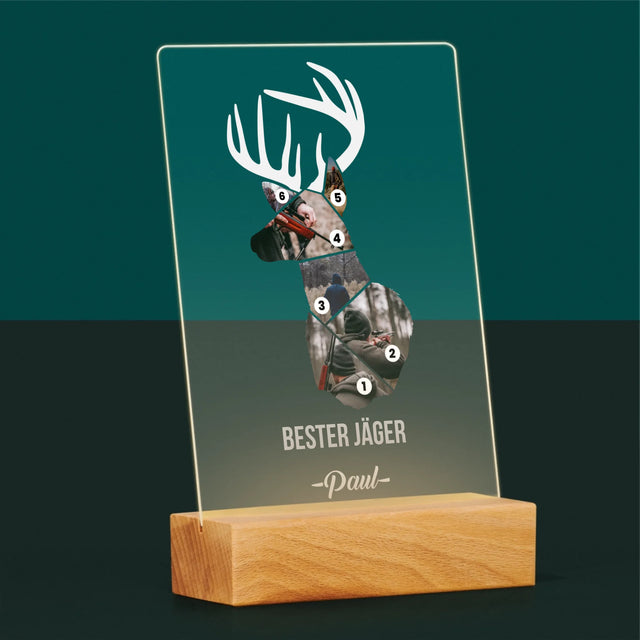 Form-Collage: Bester Jäger - Druck Auf Acrylglas