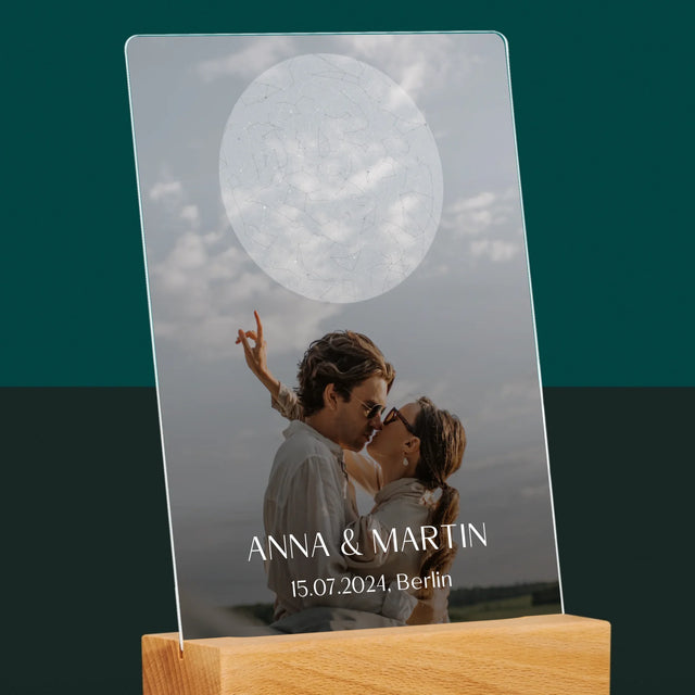 Sternkarte: Hochzeit - Druck Auf Acrylglas