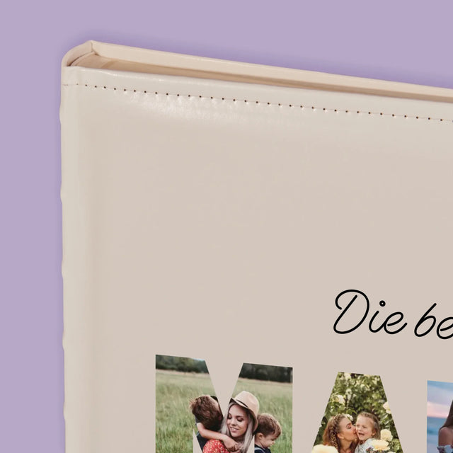 Buchstaben-Collage: Beste Mama Auf Der Welt - Fotoalbum