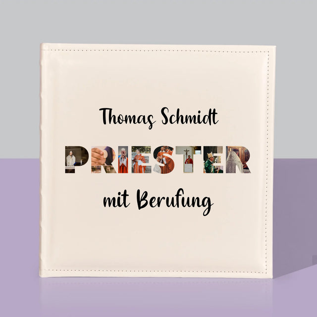 Buchstaben-Collage: Priester Aus Berufung - Fotoalbum