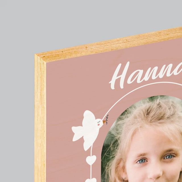 Foto Und Unterschrift: Gottes Liebe - Druck Auf Holz