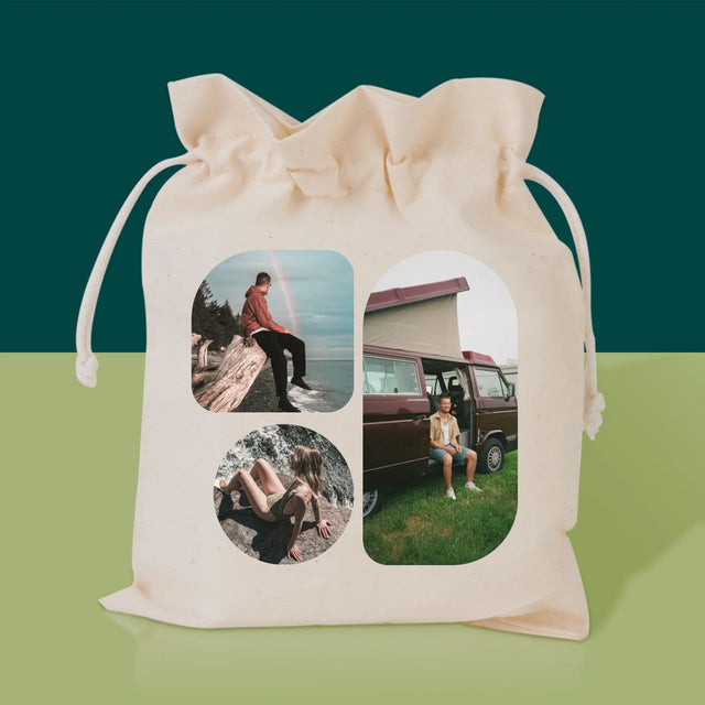 Fotocollage: Formen - Tee-Geschenkset