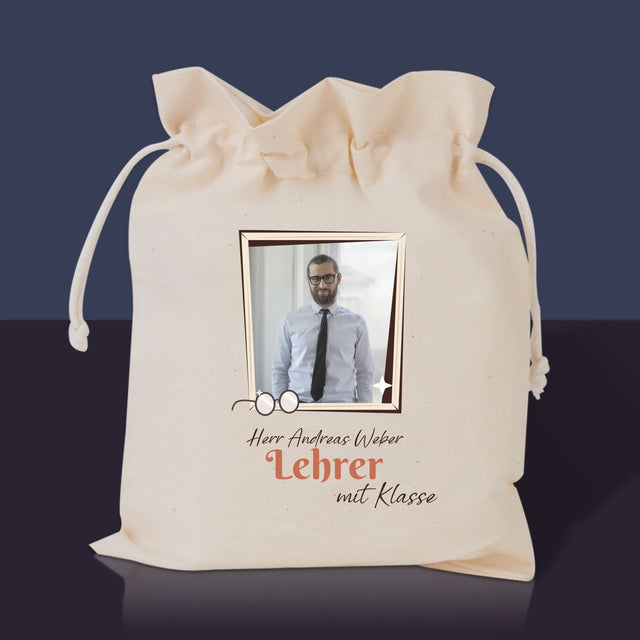 Foto Und Unterschrift: Lehrer Mit Klasse - Tee-Geschenkset