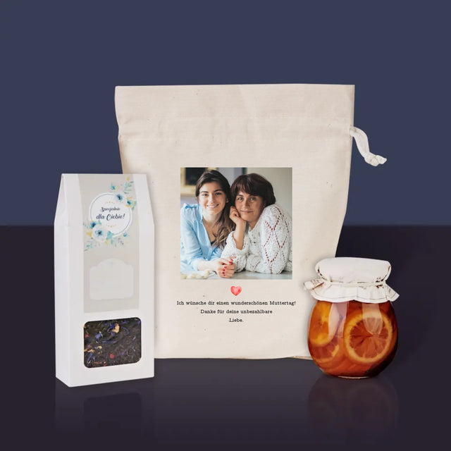 Foto Und Unterschrift: Urkunde Für Mama - Tee-Geschenkset