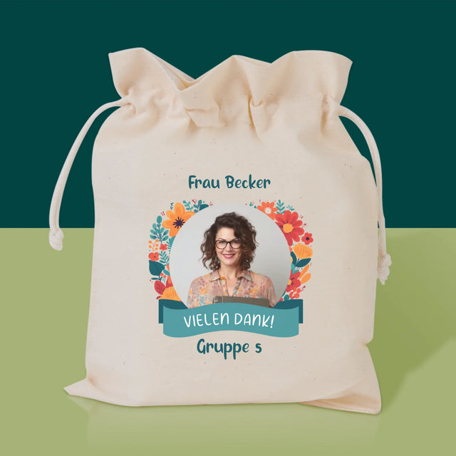 Foto Und Unterschrift: Danke An Kindergärtnerin - Tee-Geschenkset