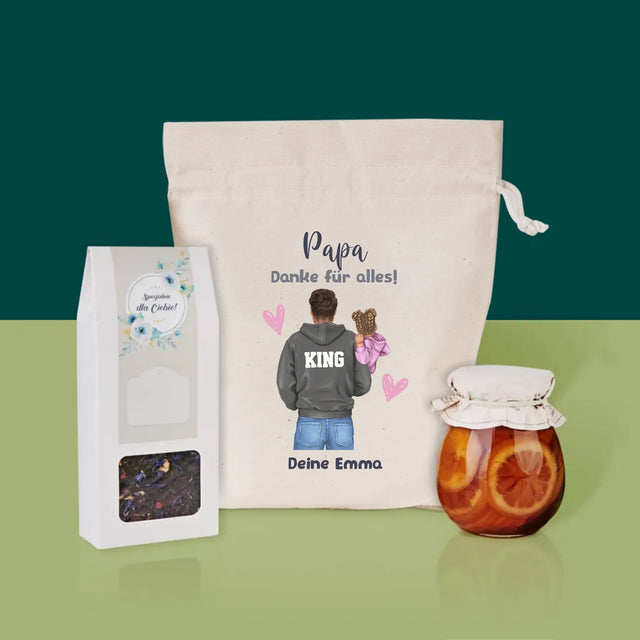 Avatar Creator: Papa Mit Kind - Tee-Geschenkset