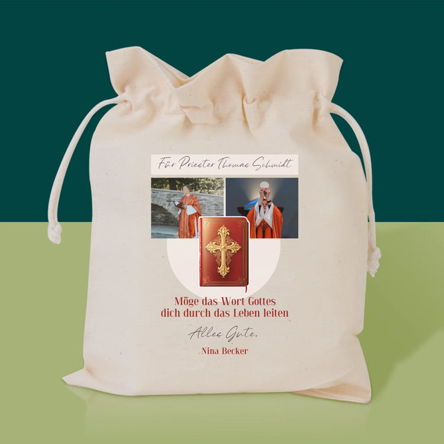 Fotocollage: Das Wort Gottes  - Tee-Geschenkset
