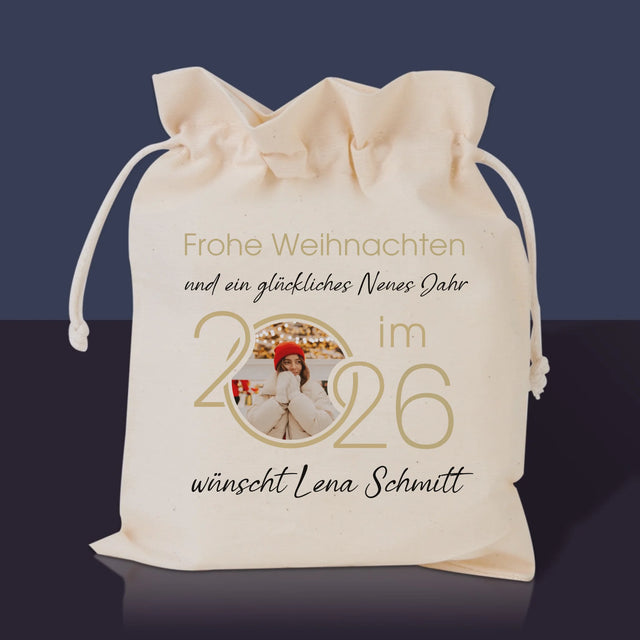 Fotocollage: Ein Glückliches Neues Jahr - Tee-Geschenkset