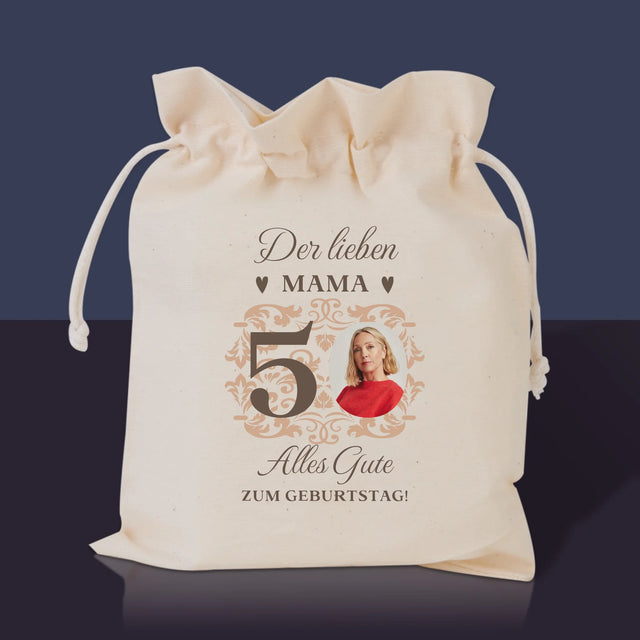 Foto Und Unterschrift: Der Lieben Mama Zum 50. Geburtstag - Tee-Geschenkset