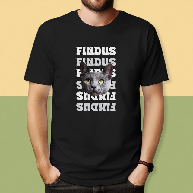 Ihr Avatar: Haustierfoto Mit Namen - T-Shirt Für Herren