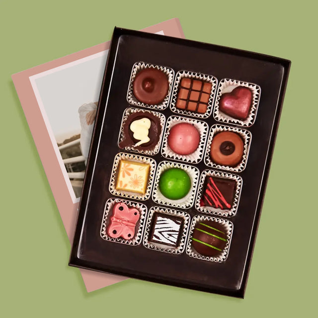 Foto Und Unterschrift: Dein Lied Mit Code - Pralinen