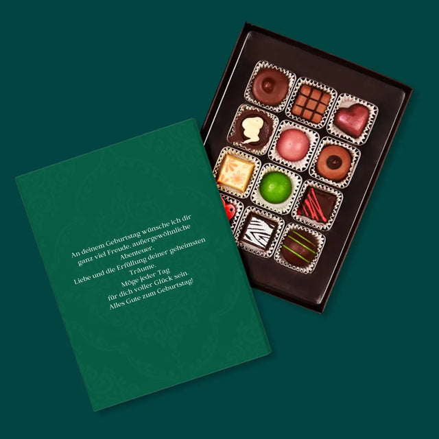 Foto Und Unterschrift: 50 Jahre Countdown - Pralinen