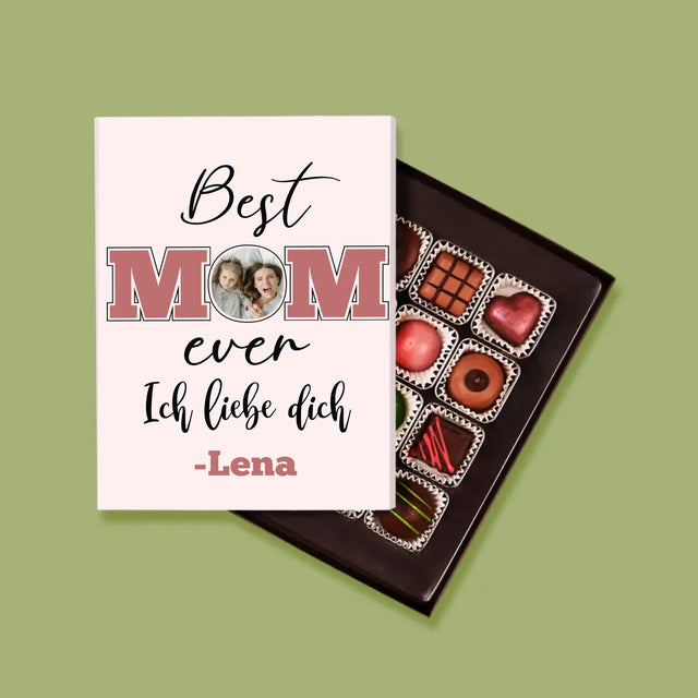 Fotocollage: Best Mom Ever - Pralinen