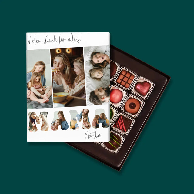 Fotocollage: Mama, Danke Für Alles - Pralinen