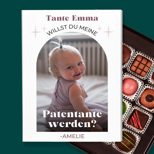 Foto Und Unterschrift: Anfrage Zur Patenschaft – Elegant - Pralinen