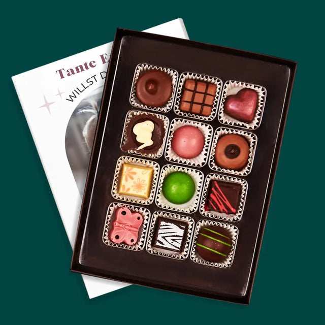 Foto Und Unterschrift: Anfrage Zur Patenschaft – Elegant - Pralinen
