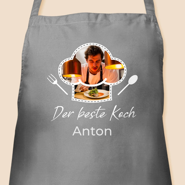Fotocollage: Bester Koch - Schürze