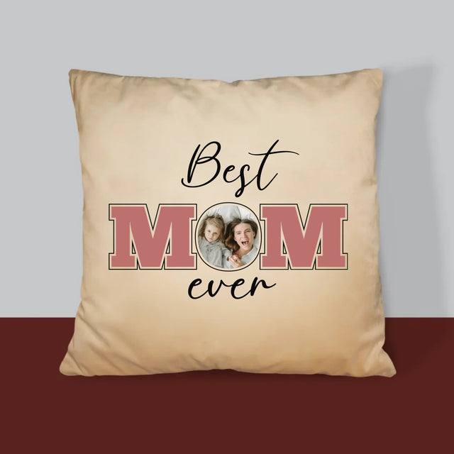 Fotocollage: Best Mom Ever - Kissen