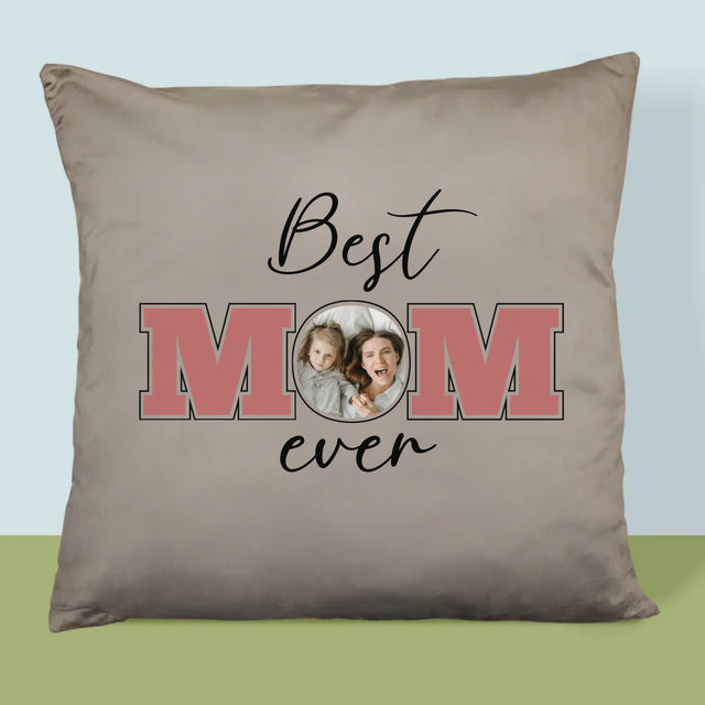 Fotocollage: Best Mom Ever - Kissen