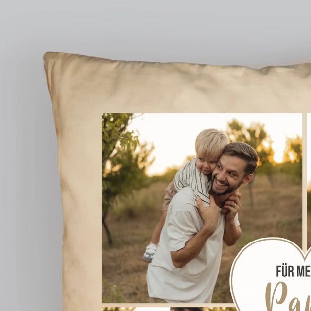 Fotocollage: Für Meinen Papa - Kissen