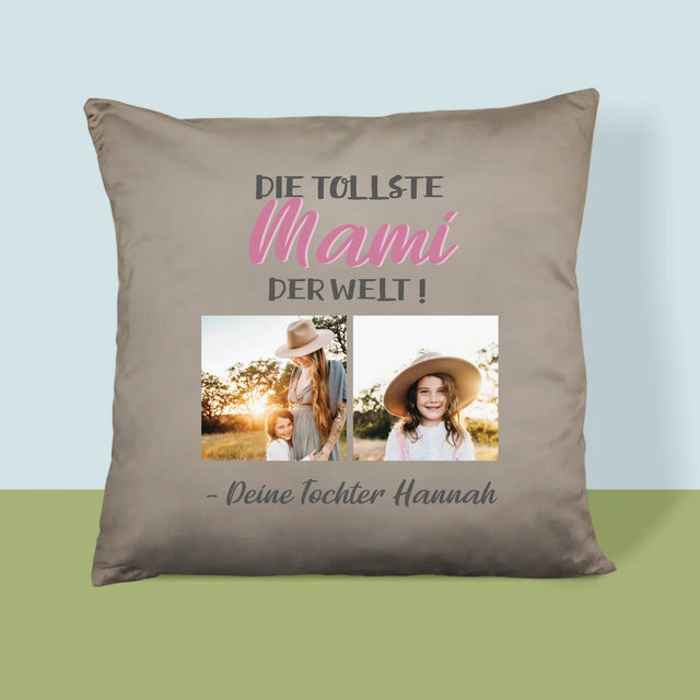Fotocollage: Die Tollste Mama - Kissen