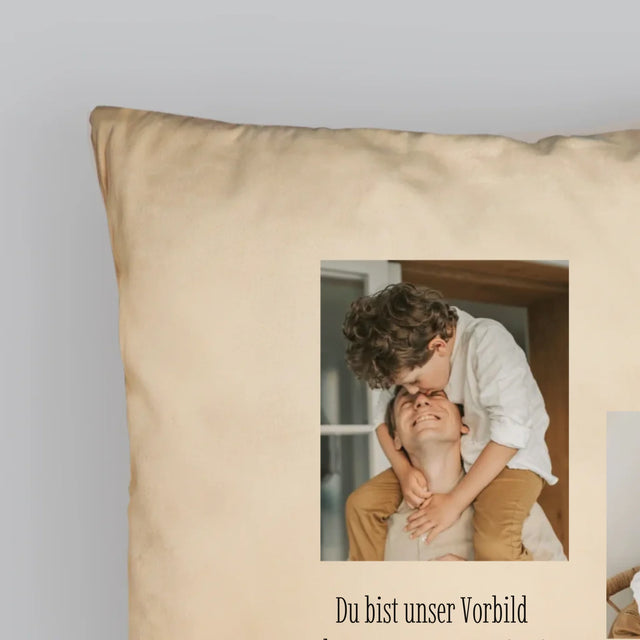 Fotocollage: Papa - Kissen