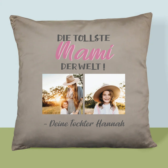 Fotocollage: Die Tollste Mama - Kissen