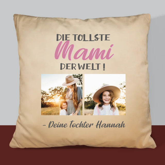 Fotocollage: Die Tollste Mama - Kissen