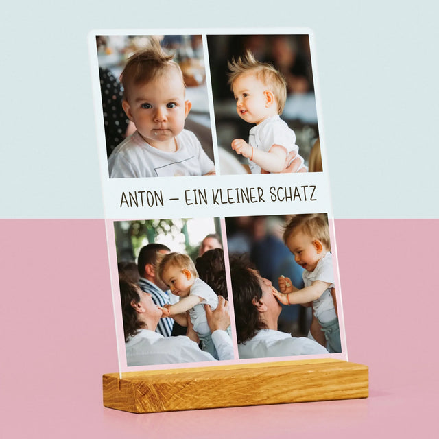 Fotocollage: Fotos Mit Dem Kind - Druck Auf Acrylglas