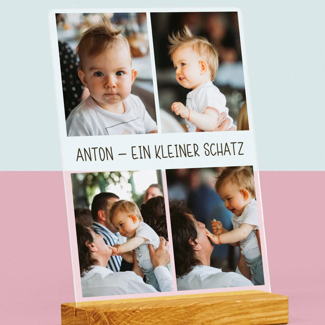 Fotocollage: Fotos Mit Dem Kind - Druck Auf Acrylglas