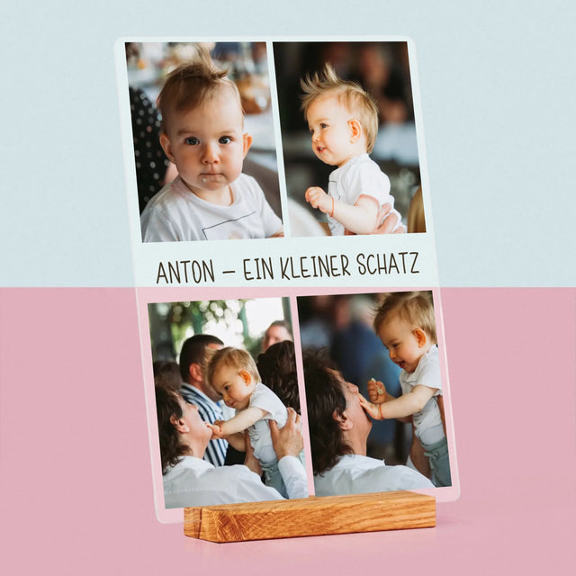 Fotocollage: Fotos Mit Dem Kind - Druck Auf Acrylglas