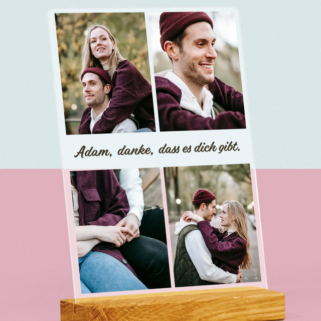 Fotocollage: Fotos Für Den Freund - Druck Auf Acrylglas