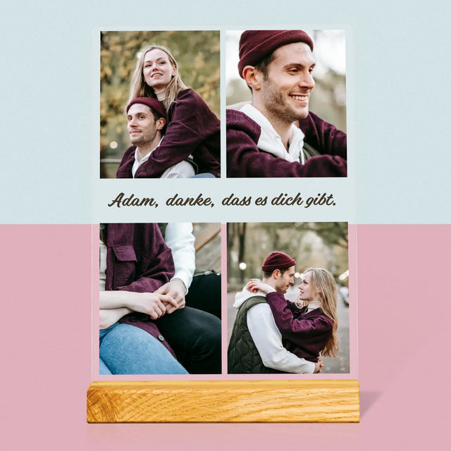 Fotocollage: Fotos Für Den Freund - Druck Auf Acrylglas