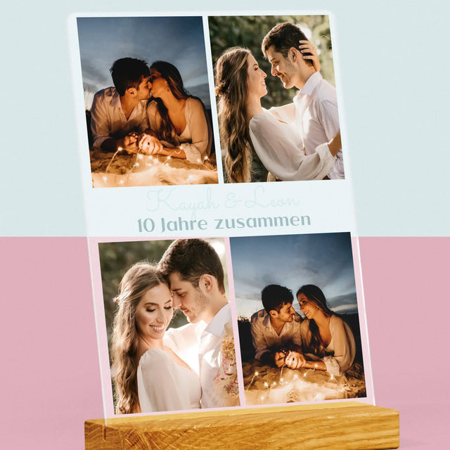 Fotocollage: Fotos Zum Jahrestag
 - Druck Auf Acrylglas