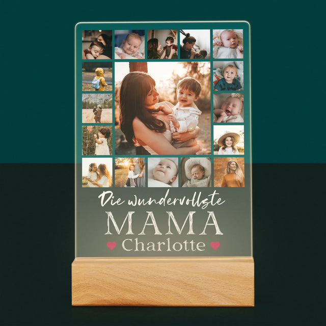 Fotocollage: Die Wundervollste Mama - Druck Auf Acrylglas
