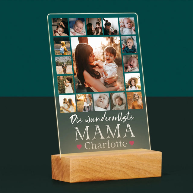 Fotocollage: Die Wundervollste Mama - Druck Auf Acrylglas