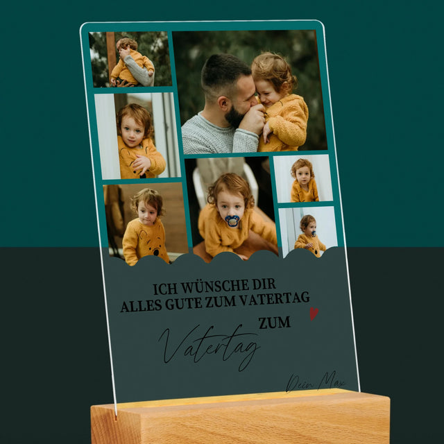 Fotocollage: Alles Gute Zum Vatertag - Druck Auf Acrylglas