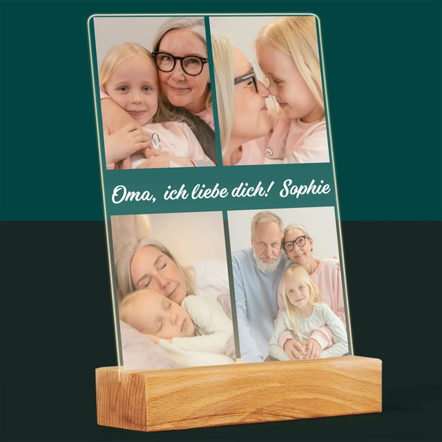 Fotocollage: Fotos Für Oma
 - Druck Auf Acrylglas