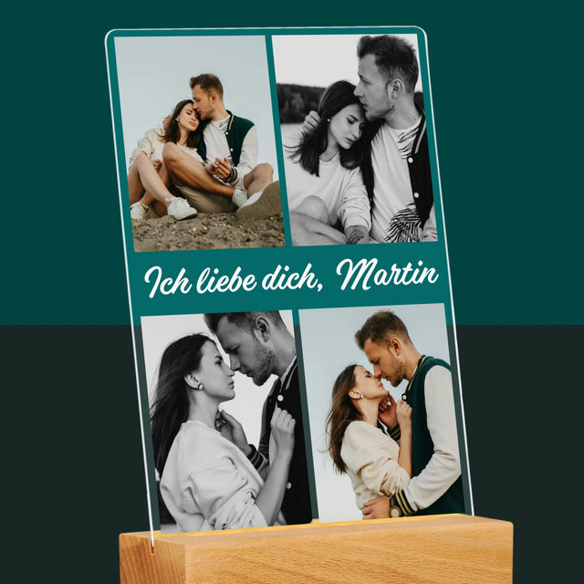 Fotocollage: Fotos Für Die Freundin - Druck Auf Acrylglas