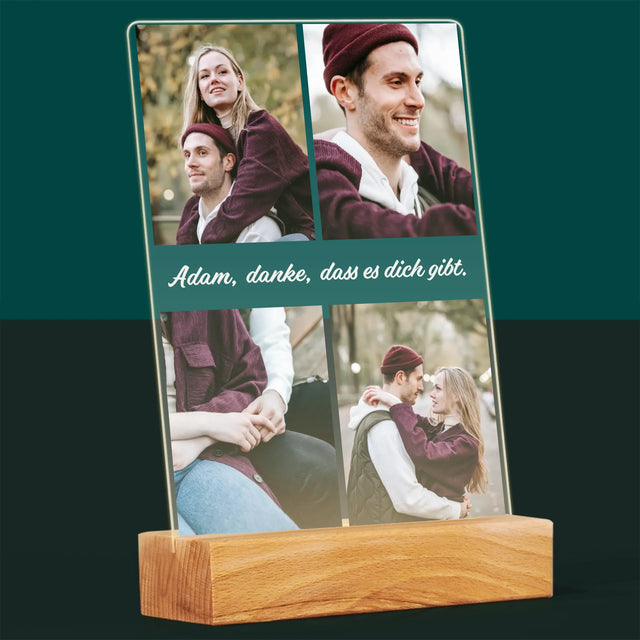 Fotocollage: Fotos Für Den Freund - Druck Auf Acrylglas