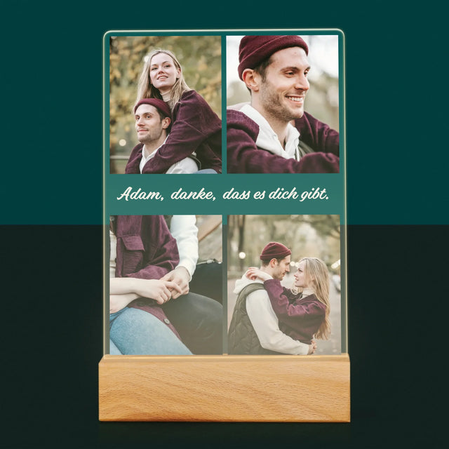 Fotocollage: Fotos Für Den Freund - Druck Auf Acrylglas