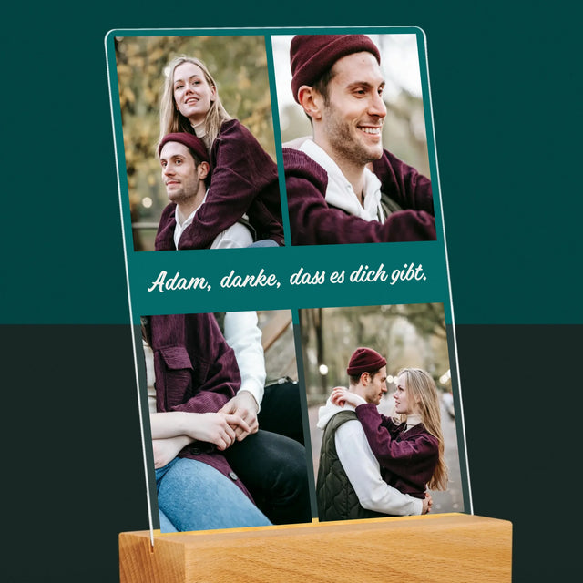 Fotocollage: Fotos Für Den Freund - Druck Auf Acrylglas