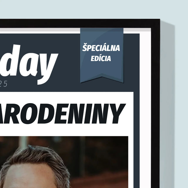 Okładka Magazynu: Birthday - Wydruk Obramowany | SK