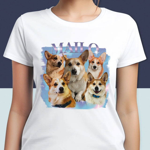 Ihr Avatar: Bootleg Mit Ihrem Hund - T-Shirt Für Damen