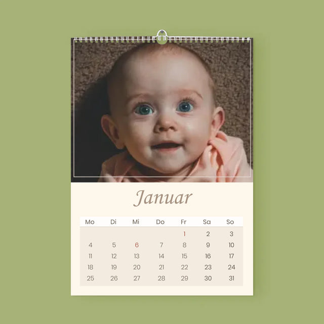 Fotocollage: Unser Erster Großelterntag - Wandkalender